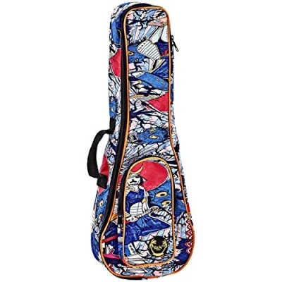 Image of ORTEGA Gigbag for Soprano Ukuleles with Shoulder Straps Samurai (KUB SR SO)