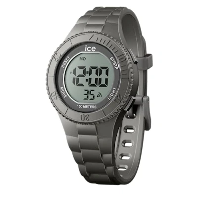 Image of ICE WATCH digit Anthracite metallic Boy&#039;s wristwatch with plastic strap 021610 (Small)