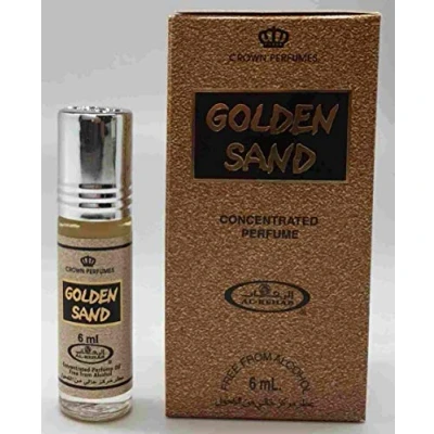Image of Business Square Musk Perfume Al Rehab Golden Sand 6ml 100% Oil