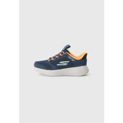 Image of Skechers Go Run 400 V2 Turbo Brisk Sneaker, Navy, 12.5 UK Child