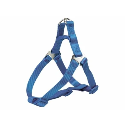 Image of Trixie 20462 Premium Harness L: 65 80 cm/ 25 mm Blue