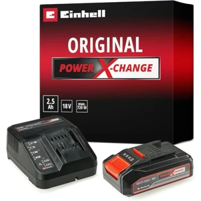Image of Einhell PXC Starter Kit Battery &amp; charger set