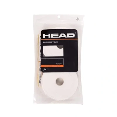 Image of HEAD Prime Tour pack of 30 overgrips, White