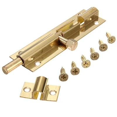 Image of 2&quot;/50mm Solid Brass Slide Door Bolt Lock Heavy Duty Gate Security Catch Latch
