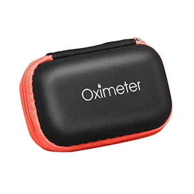 Image of MONOJLY Fingertip Pulse Oximeter Carry Pouch Shockproof Protective Travel Storage Bag