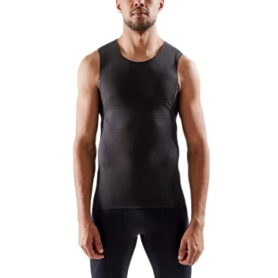 Image of Craft Men&#039;s Pro Dry Nanoweight Sleeveless Jerseys, Black, L UK