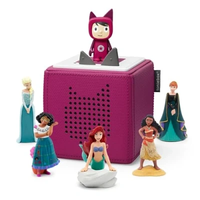 Image of tonies Disney Ultimate Princess Bundle 1 creative &amp; 5 Encanto, Moana, Frozen, Frozen 2, Litlle Mermaid, Purple