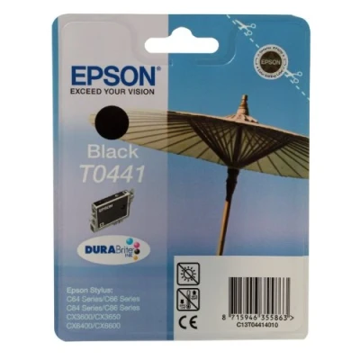 Image of Epson Durabrite Standard Capacity Ink Cartridge for C64 and C84 Black (blister packaging)