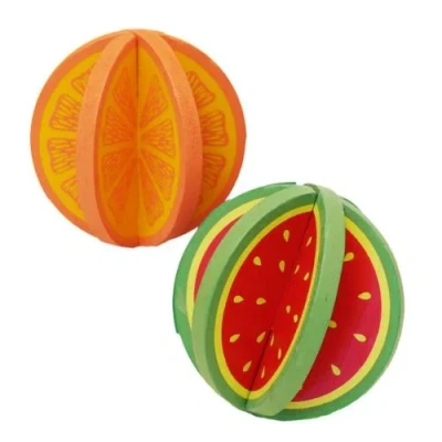 Image of Rosewood Woodies Fruity Rollers, Boredom Breakers,assorted colours, Pack of 6
