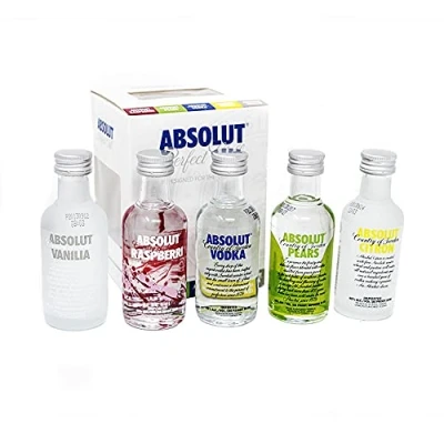 Image of Absolut Perfect Chill Freezer Vodka Miniature Gift Set 5 x 5cl
