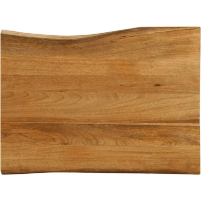 Image of vidaXL Table Top 90x60x3.8 cm Live Edge Solid Wood Mango
