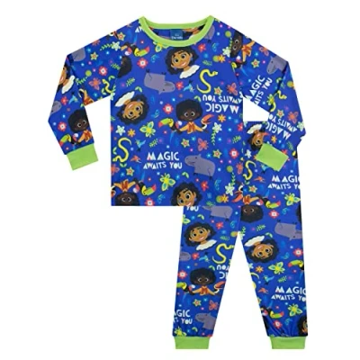 Image of Disney Boys Encanto Pyjamas Mirabel and Antonio Blue 3 4 Years