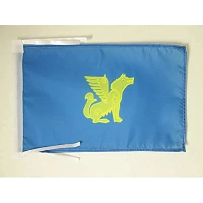 Image of AZ Flag Nogais Tatars 18&#039;&#039; x 12&#039;&#039; 100% Polyester Small Banner with Two Cords Fade Resistant Vivid Colors 18x12 in 45x30 Cm