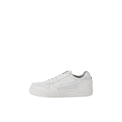Image of Jack &amp; Jones Jfwbrad Cupsole NOOS Trainers, Men&#039;s, Size: 7, White Leather