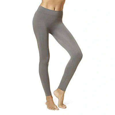 Image of HUE Women&#039;s Seamless Leggings, Assorted Hosiery, Castlerock, 1X
