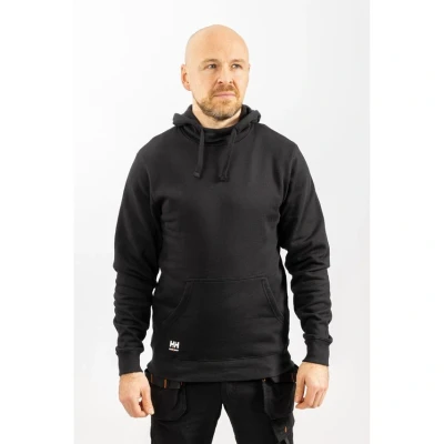 Image of Helly Hansen Manchester Black Hoodies for Men Size Med