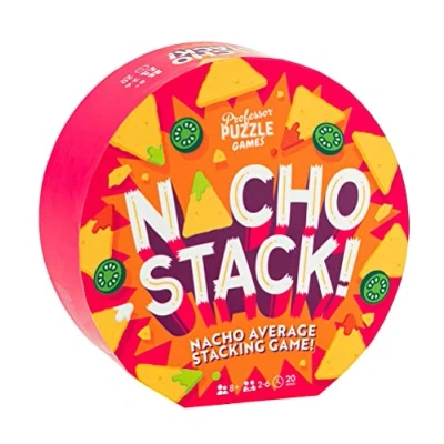 Image of Professor Puzzle Nacho Stack! Card Game Ages 8+ 2 6 Players 20 Minutes Playing Time
