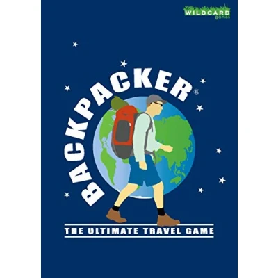Image of BACKPACKER the Ultimate Travel game Fun pocket sized card about travelling around world