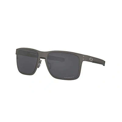 Image of Sunglasses Oakley Oo4123 holbrook metal col. 412306 Man Square Grey