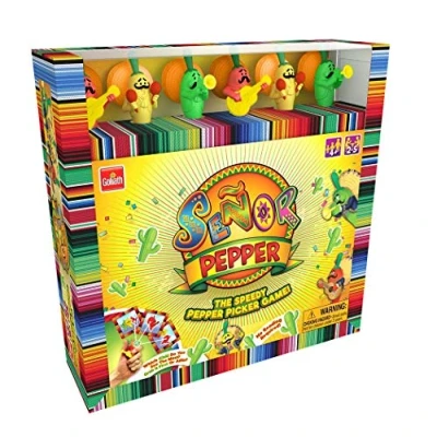 Image of UNIVERSITY GAMES 01272 Senor Pepper Board Game