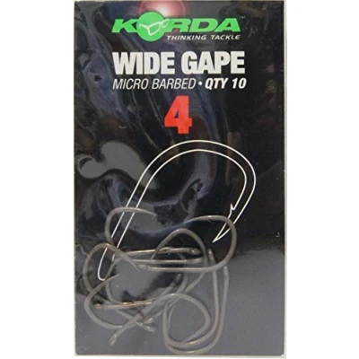 Image of Korda Wide Gape Hook Size 4 Karper haken