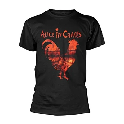 Image of Alice in Chains Rooster Dirt Layne Staley Rock Official Tee T Shirt Mens Unisex (Medium)