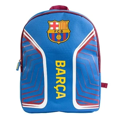 Image of Hy Pro Officially Licensed FC Barcelona Flash Large Backpack Barca, Lightweight, Rucksack, School, Work, Gift, For Kids and Adults