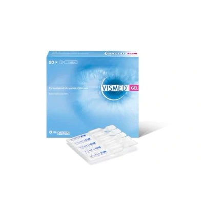 Image of Vismed Eye Gel Drops, 20 Count (Pack of 1)