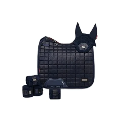 Image of LeMieux Rhone Dressage Full Size Square Vintage Navy