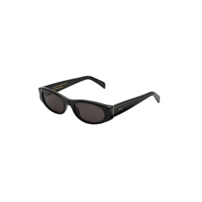 Image of Sunglasses Retrosuperfuture W08 razzo col. black Unisex Geometrica Nero