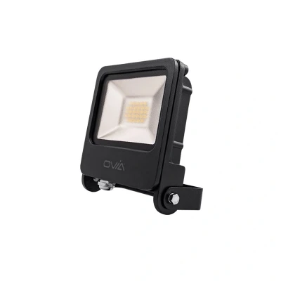 Image of Ovia 20W LED Floodlight IP65 4000K Black