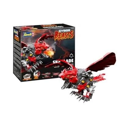 Image of Revell 07850 SkyBlade: CyberBeasts 1:35 Scale Unbuilt Pre Coloured Plastic Model Kit With Moving Parts &amp; Engine