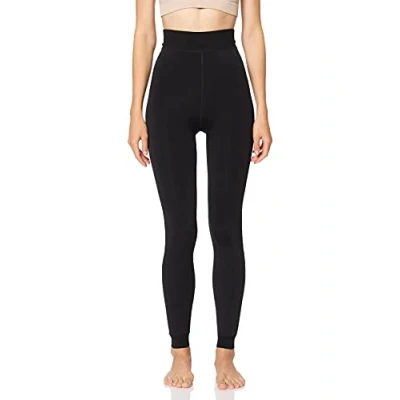 Image of Damart Women&#039;s Legging Interieur, Black (Noir 52662 17010 ), 10 (Size: Small)