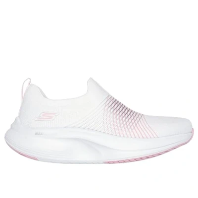 Image of Skechers Women&#039;s Go Walk Max Walker Sally Sneaker, White/Pink, 8