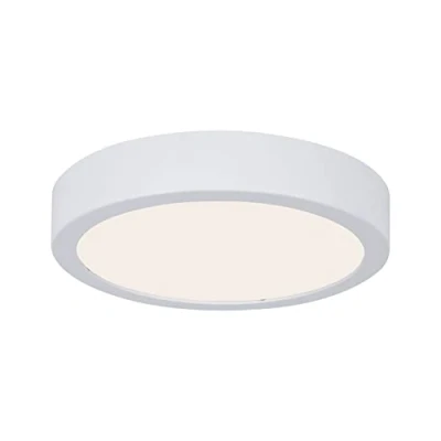 Image of Paulmann Aviar 78923 LED Ceiling Light Panel IP44 Round 220 mm 3000 K White Including 1 x 13 Watt Dimmable Plastic