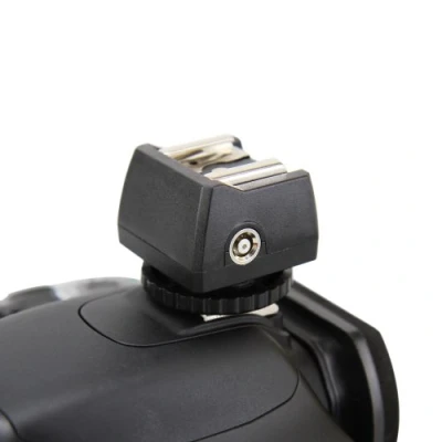 Image of Enjoyyourcamera JJC JSC 8 Hot Shoe Flash Adapter with PC Sync Socket &amp; 3.5mm Phone Jack