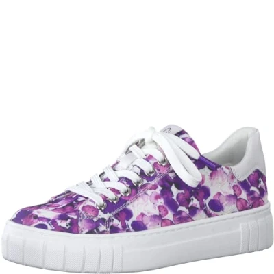 Image of MARCO TOZZI Women&#039; 2 83700 20 Sneaker, Purple Multi, 7.5 UK