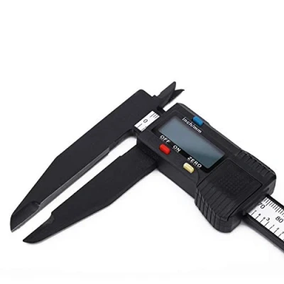 Image of 125 Digital Caliper, Electronic Micrometer Caliper with LCD Screen, Carbon Ruler Long Jaw Measuring Tool(150mm/300mm)(150mm)