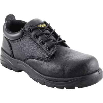 Image of Sitesafe Shoe Black 4 Eyelet S1P S RC Size 9