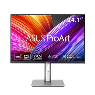 Image of ASUS ProArt PA248CRV Full HD 24.1&quot; IPS LCD Monitor Black, Black