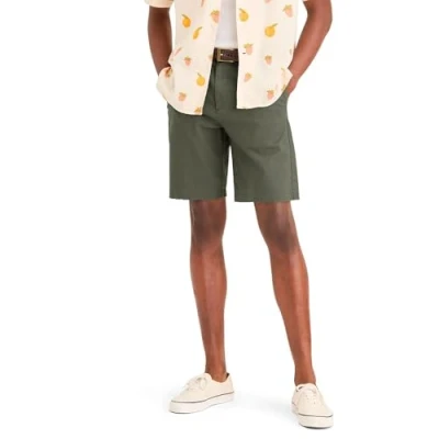 Image of Dockers Men&#039;s Smart Supreme Flex Modern Chino Short, Tea Leaf, 24 Slim