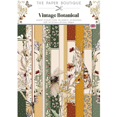 Image of The Paper Boutique Vintage Botanical Insert Collection