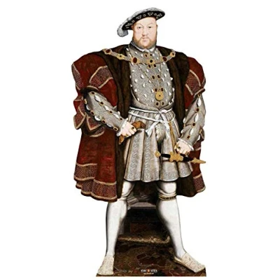 Image of BundleZ 4 FanZ Henry VIII The Tudor King Lifesize Cardboard Cutout Fan Pack, 189cm x 96cm, Includes 8x10 Star Photo