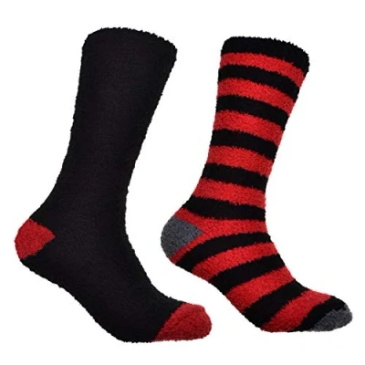 Image of WB Socks Men&#039;s Soft &amp; warm Fluffy 2 pair pack