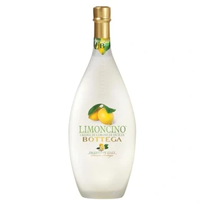 Image of Bottega Limoncino Cream Liqueur Lemons from Sicily 500 ml