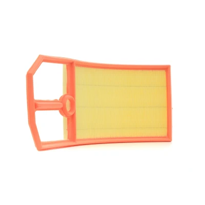 Image of 036129620C, 036129620F, 36129620C, 36129620F, 6K0129620C Air Filter VALEO 585095 33mm 188mm 418mm Insert VOLKSWAGEN: Golf 4, Lupo / 3L