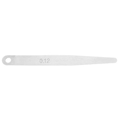 Image of 5pcs Feeler Gauge 0.11mm/0.12mm Thickness Metric Filler Gage Measurement Tool(0.12)
