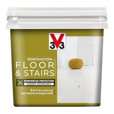 Image of V33 Renovation Floor &amp; Stairs Paint Loft Grey 750ml