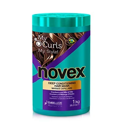 Image of NOVEX My Curls Hair Mask, 1 Kilogram, CLEAR