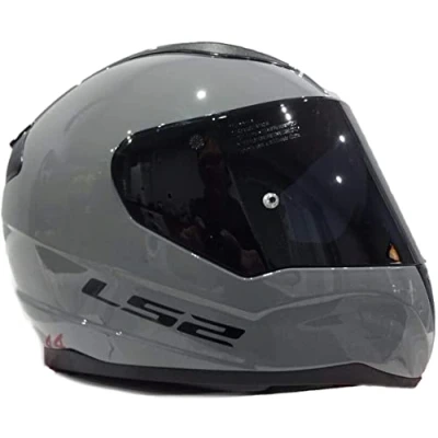 Image of LS2 FF353 RAPID Full Face Motorcycle Helmet Motorbike Racing Sports Crash Nardo Grey with FREE Dark Visor (S)